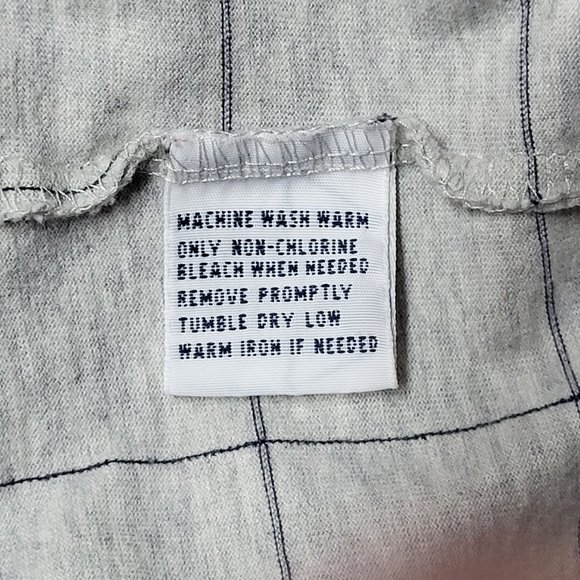 Polo Golf Ralph Lauren Short Sleeve Polo Shirt - Grid Pattern - Grey - Large Top - Picture 6 of 11